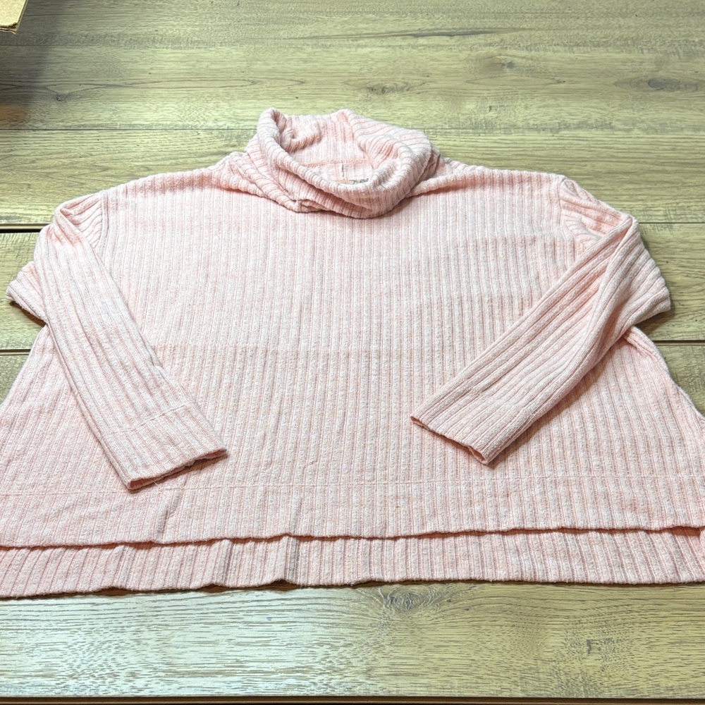 Women’s Maeve by Anthropologie  Vanna Cowl Neck Ribbed Oversized Sweater Size S